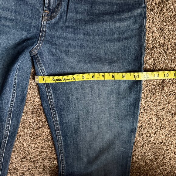 Everlane High Waist Strait Jeans, Medium Blue, Size 29 Regular - Picture 9 of 15